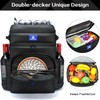 Laripwit 54 Cans Backpack Cooler Insulated Leak-Proof Large Leather Cooler