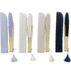 Nishikawa Shoroku Shoten Fan, For Summer, Includes Fan Bag, Minamo