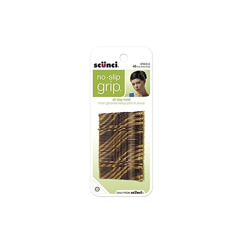 Scunci No-Slip Grip Bobby Pins, 48 ct.