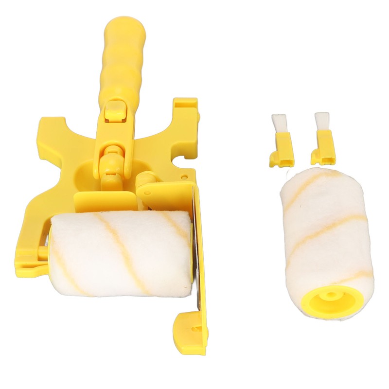 Edger Roller Brush Long Handle Multifunctional Handheld Paint Roller Brush