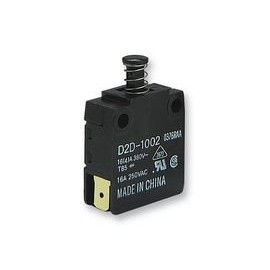 OMRON D2D-1000 Single Pole, IP40, 3 MM Contact Gap, SPST-NO + SPST-NC, Interlock Power Switch, Screw MOUNTING, 250 VAC, 16 AMP, -25 to 85 Degree C, for Door