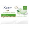 Jabón Dove Hidratación Fresca Pepino y Té Verde 4 x