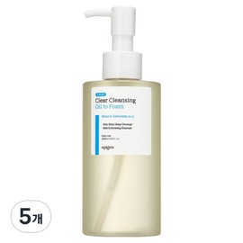 Opigen Mildly Acidic Clear Cleansing Oil to Foam, 5 Pieces, 205ml / 오피겐 약산성 클리어 클렌징 오일 투 폼, 5개, 205ml