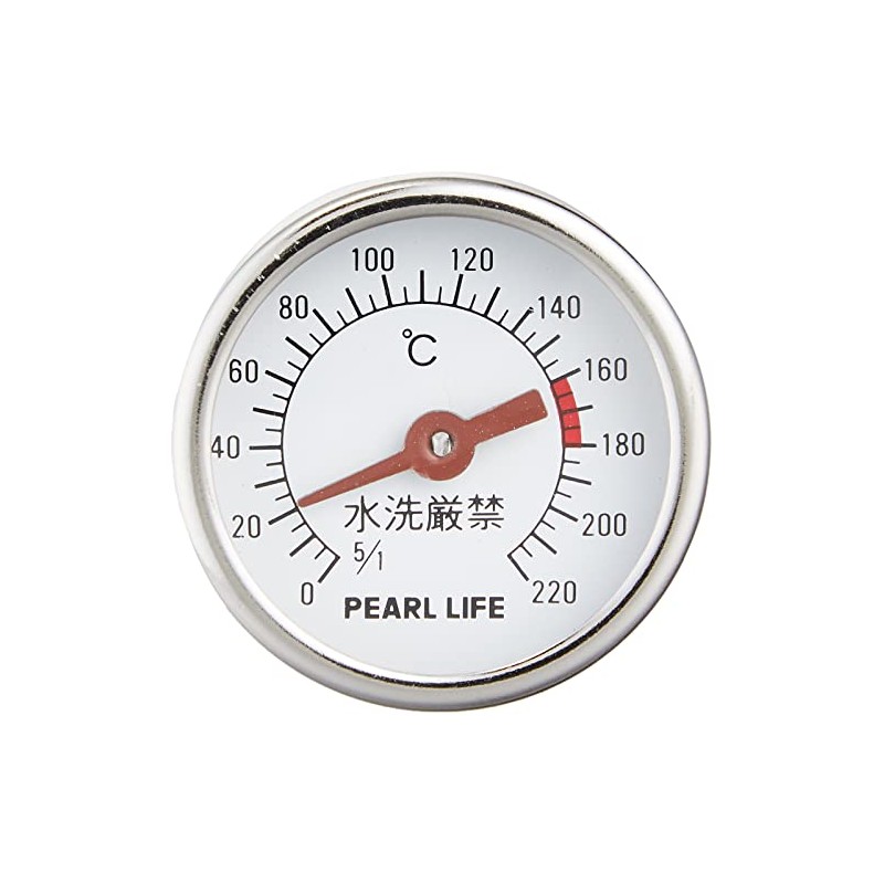 PEARL METAL Friday's Dedicated Thermometer for Frying Plate, Analog 3.9