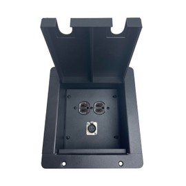 ProCraft Pro Audio Recessed Pocket Floor Box.1 AC Power 1 Channel Any Config Made in USA