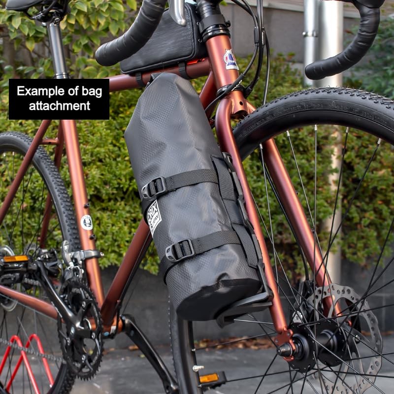 GORIX Bike Front Fork Cage Front Fork Mount Bottle Cage