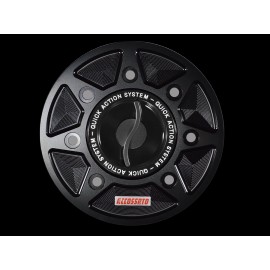 TWM Accossato Quick Action Fuel Caps Accossato Kawasaki Ninja ZX-10R (2021+) Quick-Turn Fuel Cap - Black/Black