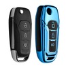 Tukellen for Ford Key Fob Cover Soft TPU Full Protection