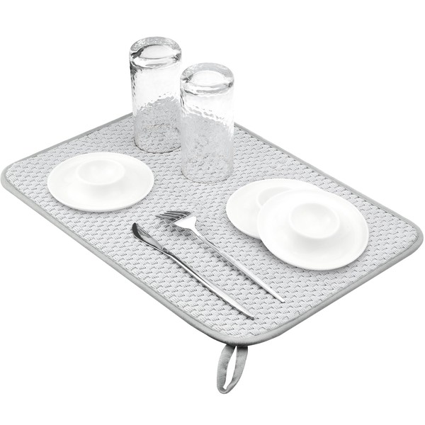 Drying Mat, Quick Dry Absorbent Mat, 11.8 x 17.7 inches