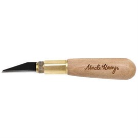 Uncle Henry 22UH Deluxe Wood Carving Kit with 10 Interchangeable High Carbon S.S. Blades, Secure 3-Way Brass Attachment System, Detail Knife Tool for Wood Carving, Marking, Whittling, and Woodworking