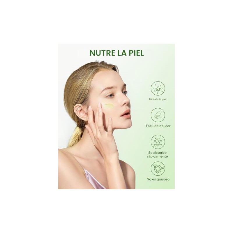Crema orgánica de ñame silvestre para mujer de 4 onzas