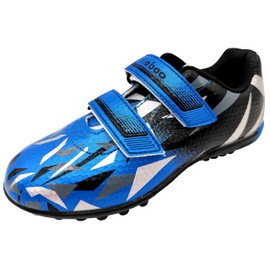 tiebaoGanar Toddler Indoor Soccer Cleat Comfortable Turf Soccer Shoes Athletic Football Shoes TBG-C76516/Blue-31