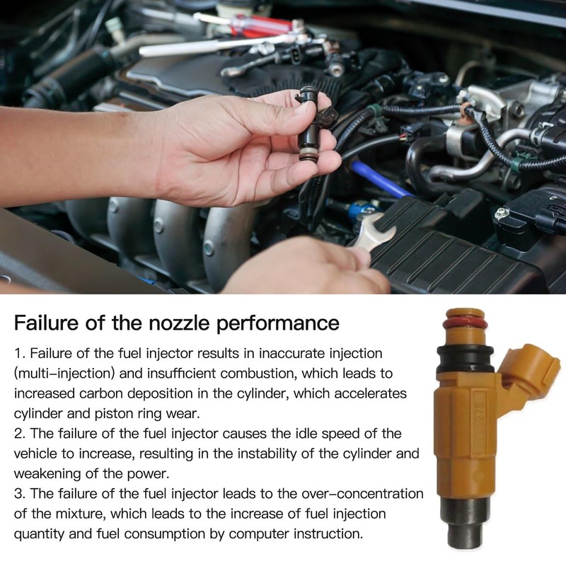 New (4) Fuel Injector Set fits for Yamaha F150 Four