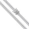 Sterling Silver Solid Miami Cuban Link Chain 5.7mm 925 Italy
