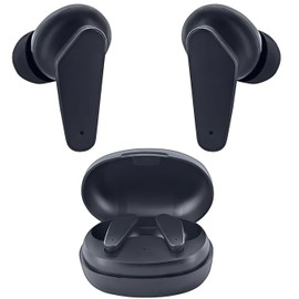 HPXBTA100 True Wireless Earbuds, Black; Active Noise Canceling; in-line Microphone; Awareness Mode; Touch Control Buttons