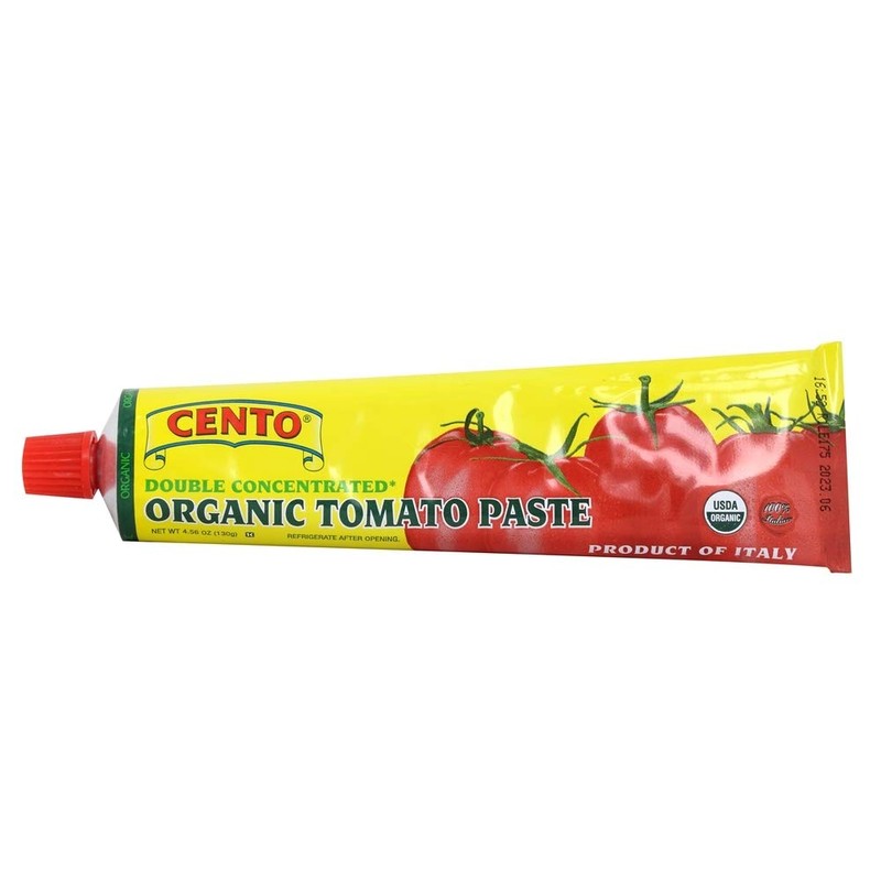 Cento Organic Double Concentrated Tomato Paste in a Tube 4.56