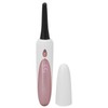 Heated Eyelash Curler Rechargeable Silicone Brush Head Portable Electric Eyelash