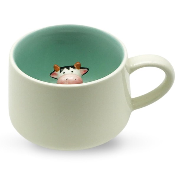Grimsby Collection 3D Ceramic Mugs (Cow)