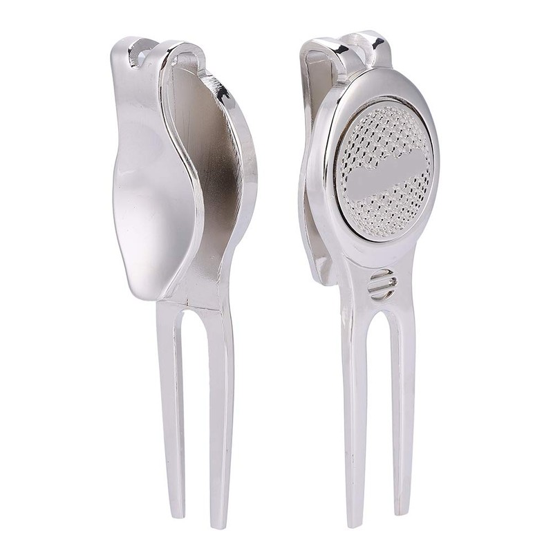 Golf Divot Repair Tool, Stylish Zinc Alloy Divot Repair Tool