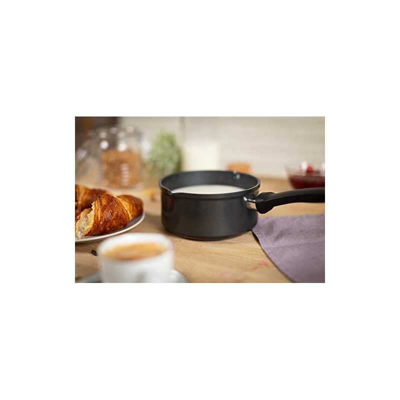 Kuhn Rikon"Easy Induction" Milk pan, 6.30", Black