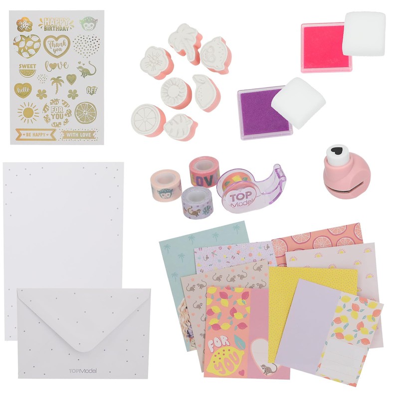 TOPModel Love Letter Set Juicy, Writing Paper Set in a