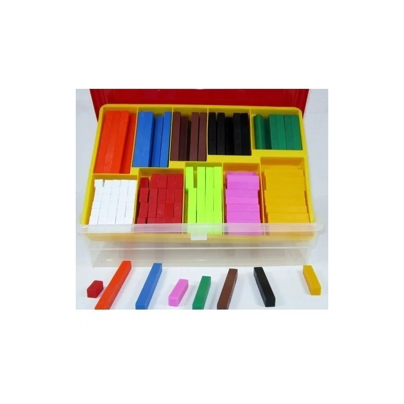 Hacer y Aprender Pack 2 Regletas Matemáticas Plástico Graduadas En