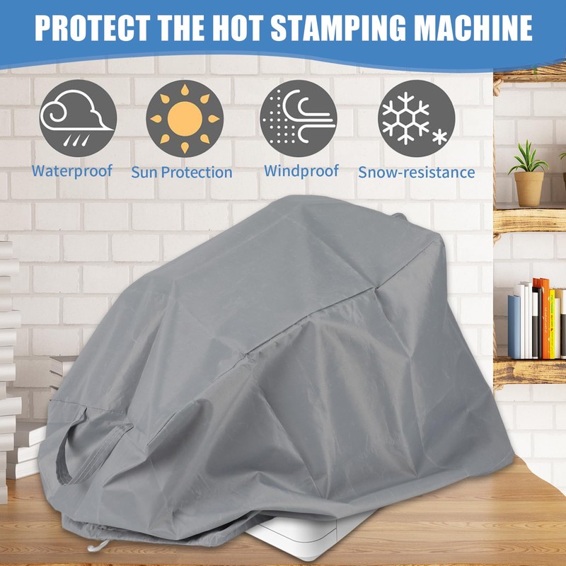 Heat Press Cover 600D Oxford with PVC Soft Rubber, Universal