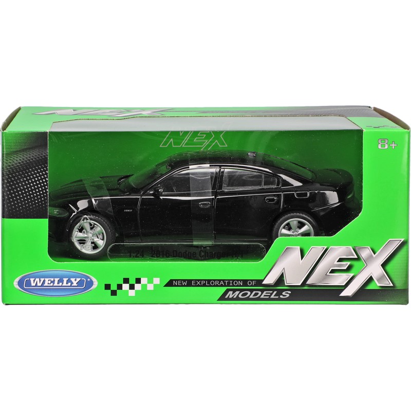 Welly Dodge Charger R/T Saloon Black from 2016 1/24 Model