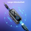 SONRU Bluetooth 5.3 Transmitter Receiver Jack, 2-in-1 Bluetooth Adapter Aeroplane