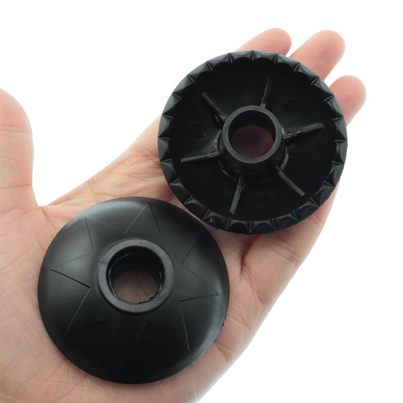 yyangz 4PCS Hiking Pole Snow Tray Plastic Rubber Mud Tray