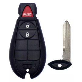 VLS 2013 - 2018 Dodge Ram Fobik Key 3B - GQ4-53T with Key Insert Ready to Program A+