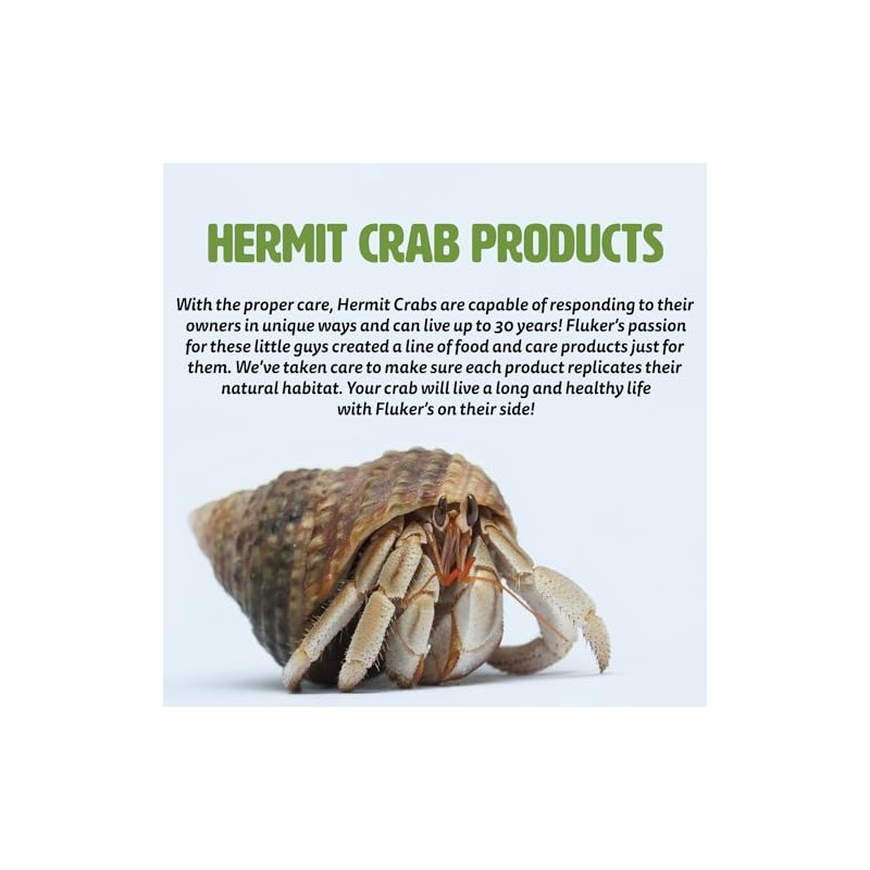 Fluker's Premium Variety Diet, Food for Hermit Crabs 4 oz