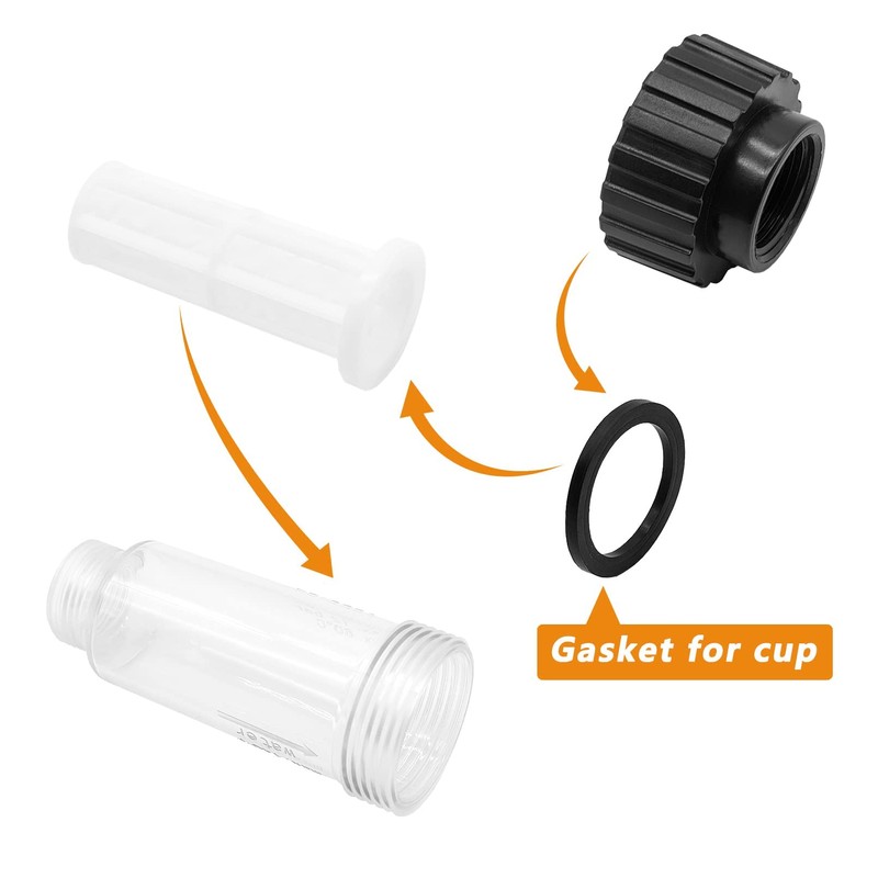 Water Filter Including Filter Insert (5.731-050.0) for All Karcher Pressure