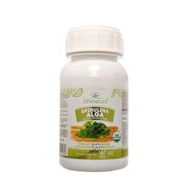 Espirulina en Cápsulas 500 mg con Alga Spirulina 180 Cápsulas                                                                                         