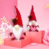 1PCS Valentines Day Gnome Plush Decorations Mr and Mrs Scandinavian
