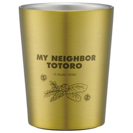 Skater STCV1-A Thermal Insulated Convenience Store Coffee, Stainless Steel Tumbler, 8.5 fl oz (240 ml), Small, My Neighbor Totoro, Nuts