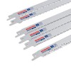 WORKPRO 32-Piece Reciprocating Saw Blade Set - Metal/Woodcutting Saw Blades,