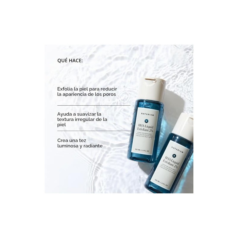 Naturium BHA Liquid Exfoliant 2%, with Salicylic Acid & Bioactive