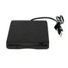 Kinetxiaxia Portable External 3.5 Inch USB Floppy Drive with 1.44 MB FDD for Laptops Windows 10/7/8/XP/Vista, Plug and Play, No Additional Drivers Required - Black