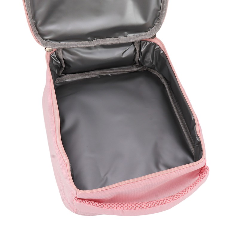 Insulated Lunch Holder Rabbit Pattern Portable Lightweight Handheld Oxford Cloth