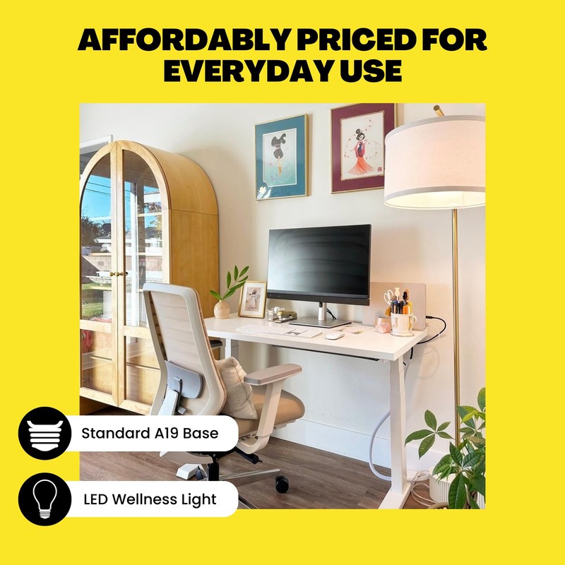 Norb Everyday Sun Light Bulb - Full Spectrum Wellness Lighting,