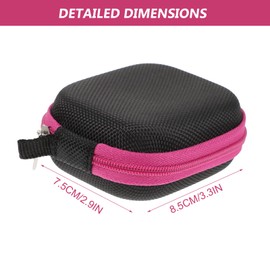 DOITOOL Essential Oil Carry Bag Bag: Travel Essential Oils Bag 3 Pieces Portable Essential Oil Bottle Storage Bag Holder Accessories, Assorted colours, Fashion