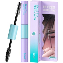 Dalif Glam Dual Fix Hair Mascara 10ml, mixed colors, 1 pc / 달리프 글램 듀얼 픽스 헤어 마스카라 10ml, 혼합색상, 1개