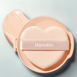 Hanskin Nudie Thin Cushion Foundation Refill 12g, pure cream, 1 piece / 한스킨 누디 씬 쿠션 파운데이션 리필 12g, 퓨어 크림, 1개