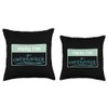 Overthinker Name Tag Throw Pillow