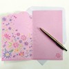 15-6503 Happy Birthday Card with Envelope for Girl Woman Bouquet