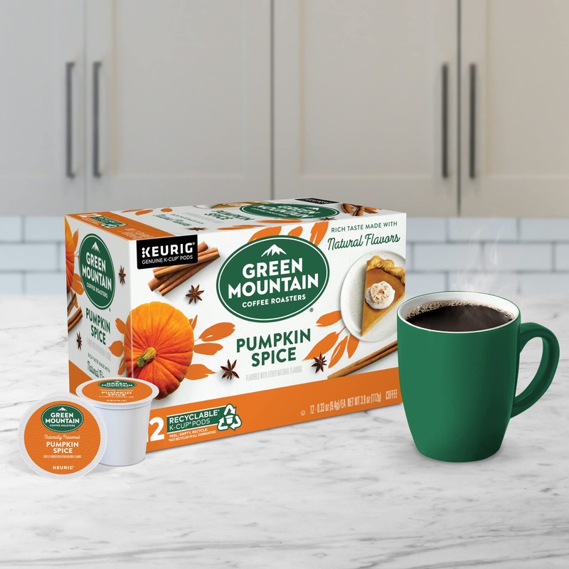 Green Mountain Coffee Roasters Seasonal Selections Pumpkin Spice 12 Count