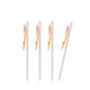 Boundless Voyage Titanium Pegs Solid Stake with Reflective Rope, Forged