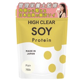 High Clear Soy Protein, 25.5 oz (750 g), Protein, Soy Protein, Vegetable Sweetener, Stevia (Plain)