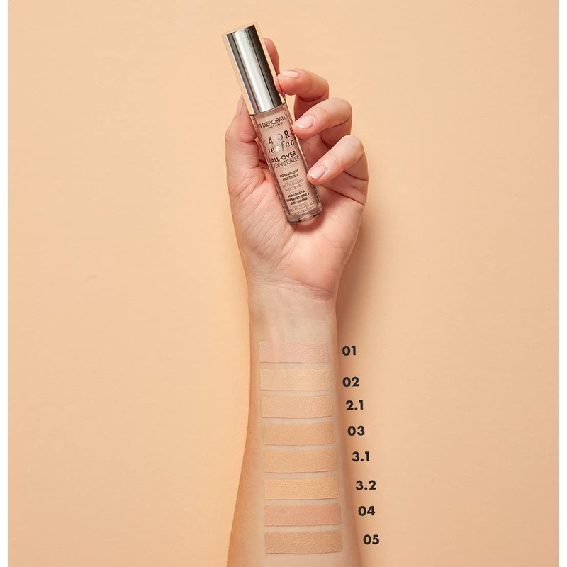 Deborah Milano Liquid Concealer 24 Hours Perfect All-Over with Hyaluronic